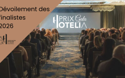 Dévoilement des finalistes des Prix Hotelia 2026