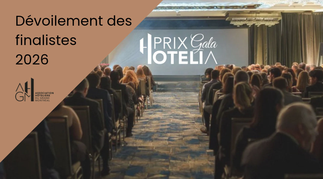 Dévoilement des finalistes des Prix Hotelia 2026